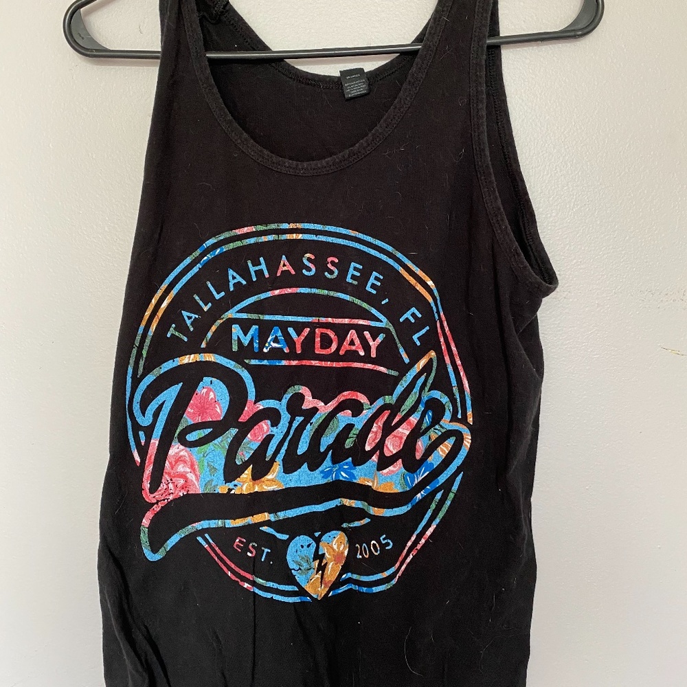 mayday parade unisex tank